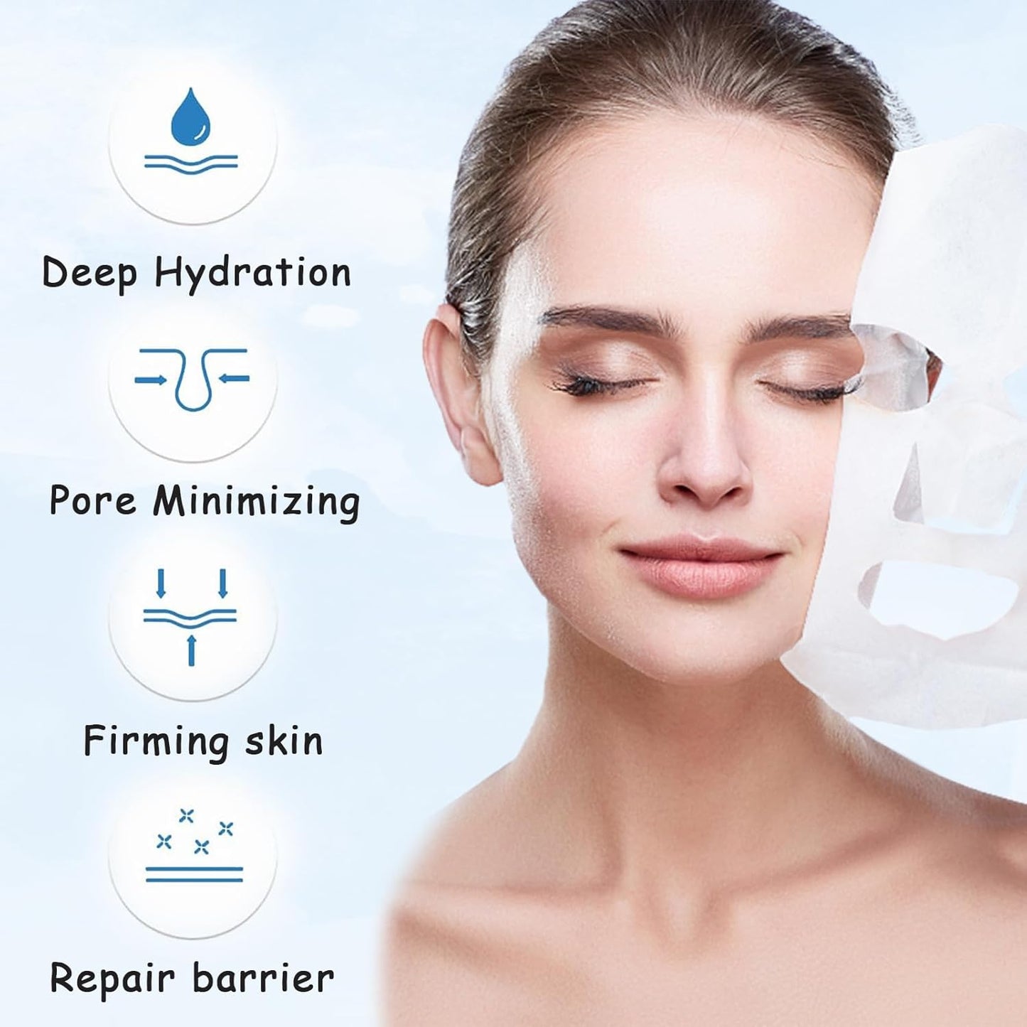 4 Pcs Masque Collagene Visage Collagen Mask Masque Visage Collagene Masque Coréen Collagene Masque Collagene Visage Korean Masque Collagene Masque Visage Coreen Masque Coréen Visage Collagene Masque