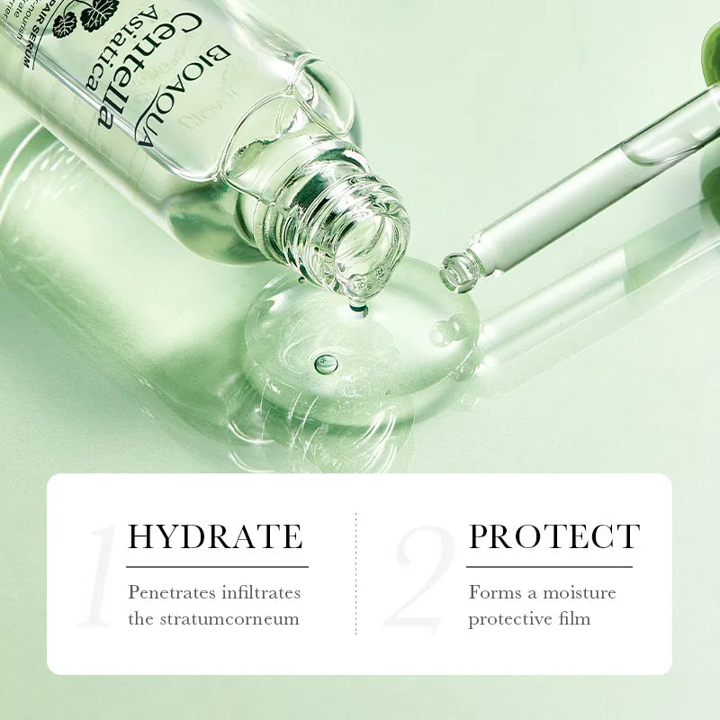 3Pcs BIOAQUA Centella Face Serum Skincare Facial Essence Moisturizing Firming Brightening Facial Serum Skin Care