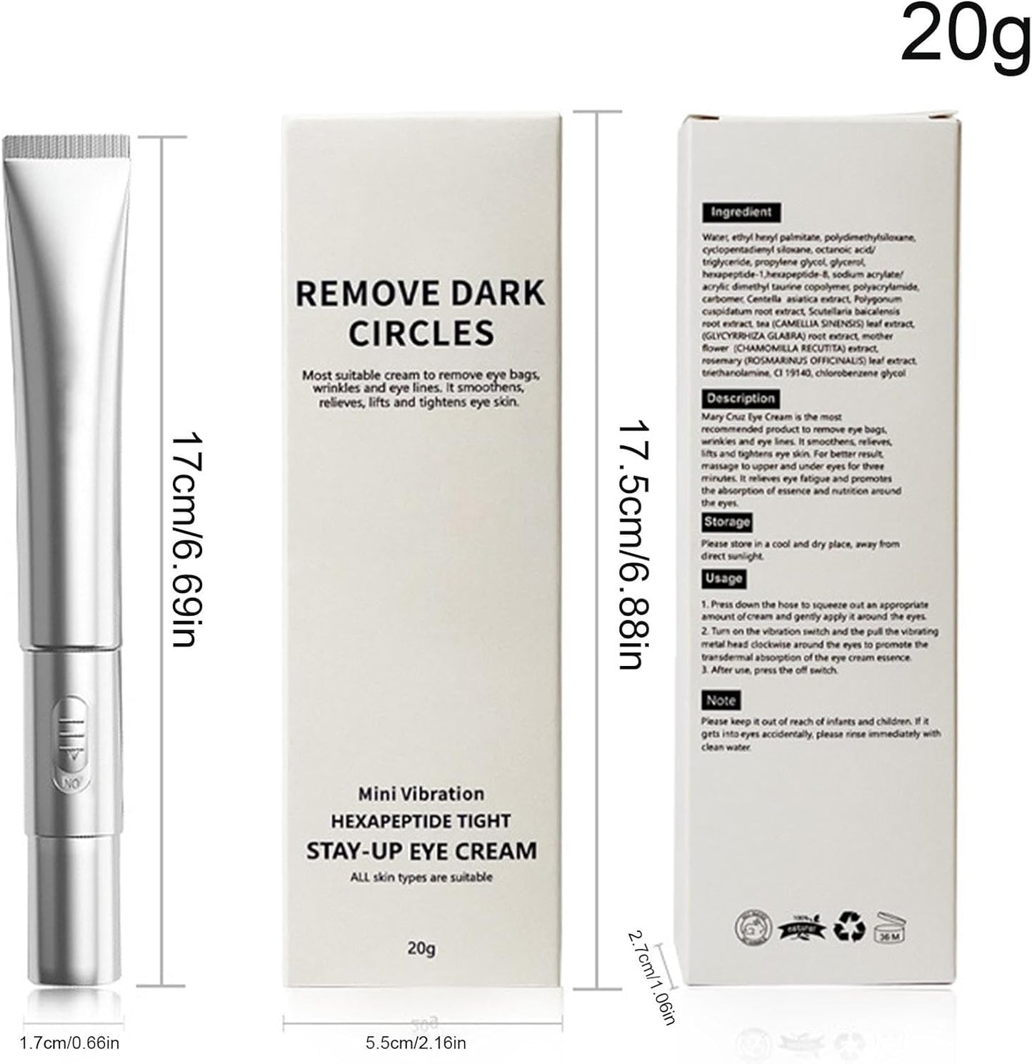 Firming Eye | Eye Cream for Puffiness | Nourishing Eye Gel, Brightening Eye Cream, Revitalizing Eye, Hydrating Eye Balm, Eye Cream for Sensitive Skin, Restorative Eye Care