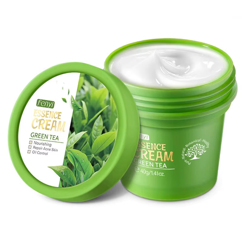 Fenyi Green Tea Face Cream Skincare Moisturizing Nourishing Hydrating Firming Facial Creams for Face Beauty Skin Care Products