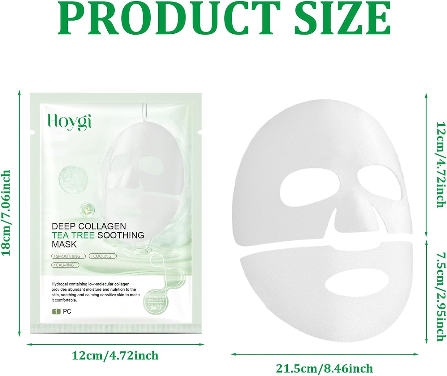 4 PC Masque Collagene Visage Korean,Mask Collagen,Masque Coréen Bio Collagene,Hydratants,Profondément Nourrissants,Antirides Et Raffermissants,Apaisants Et Réparateurs Pour La Peau