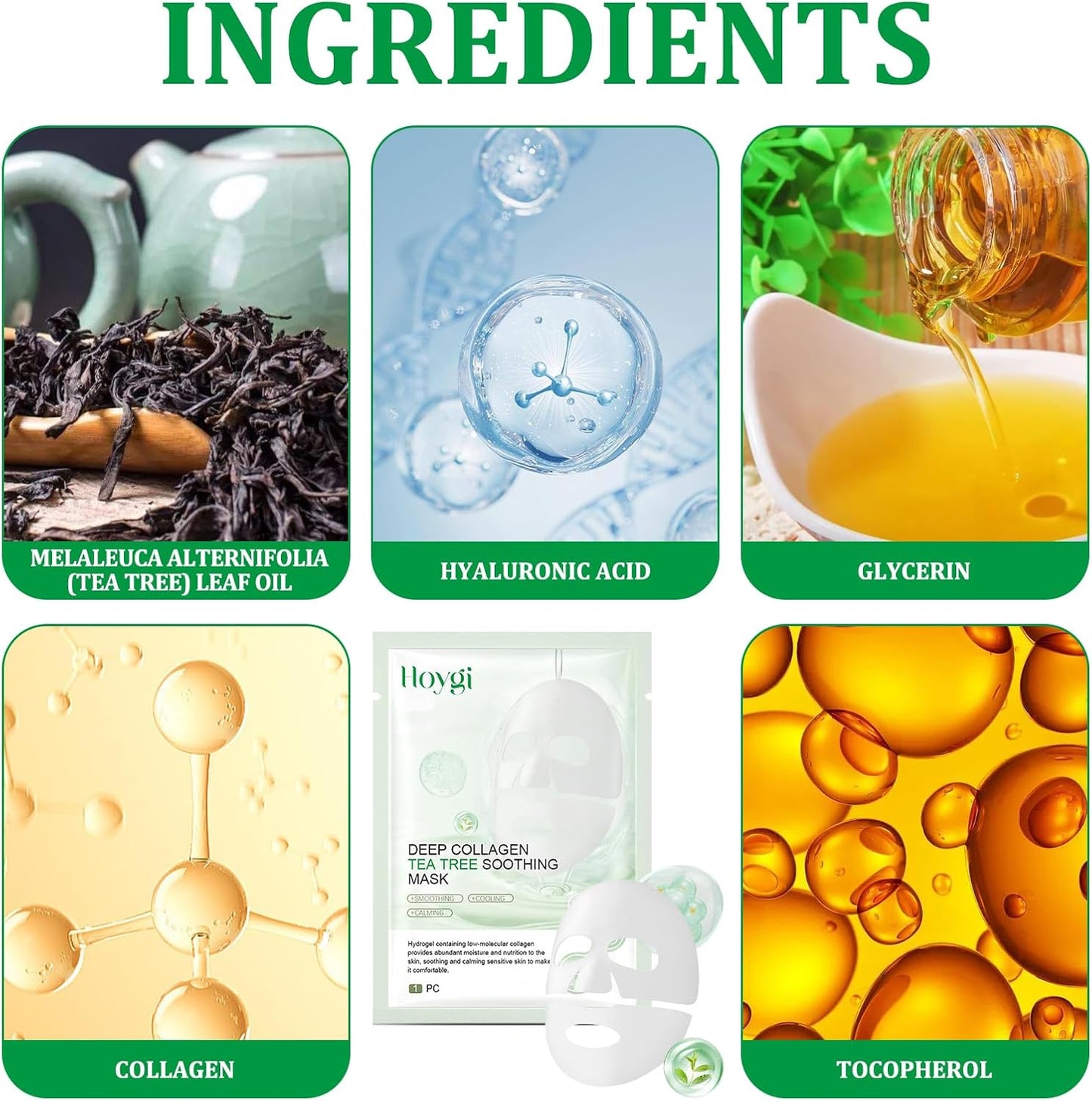 4 PC Masque Collagene Visage Korean,Mask Collagen,Masque Coréen Bio Collagene,Hydratants,Profondément Nourrissants,Antirides Et Raffermissants,Apaisants Et Réparateurs Pour La Peau