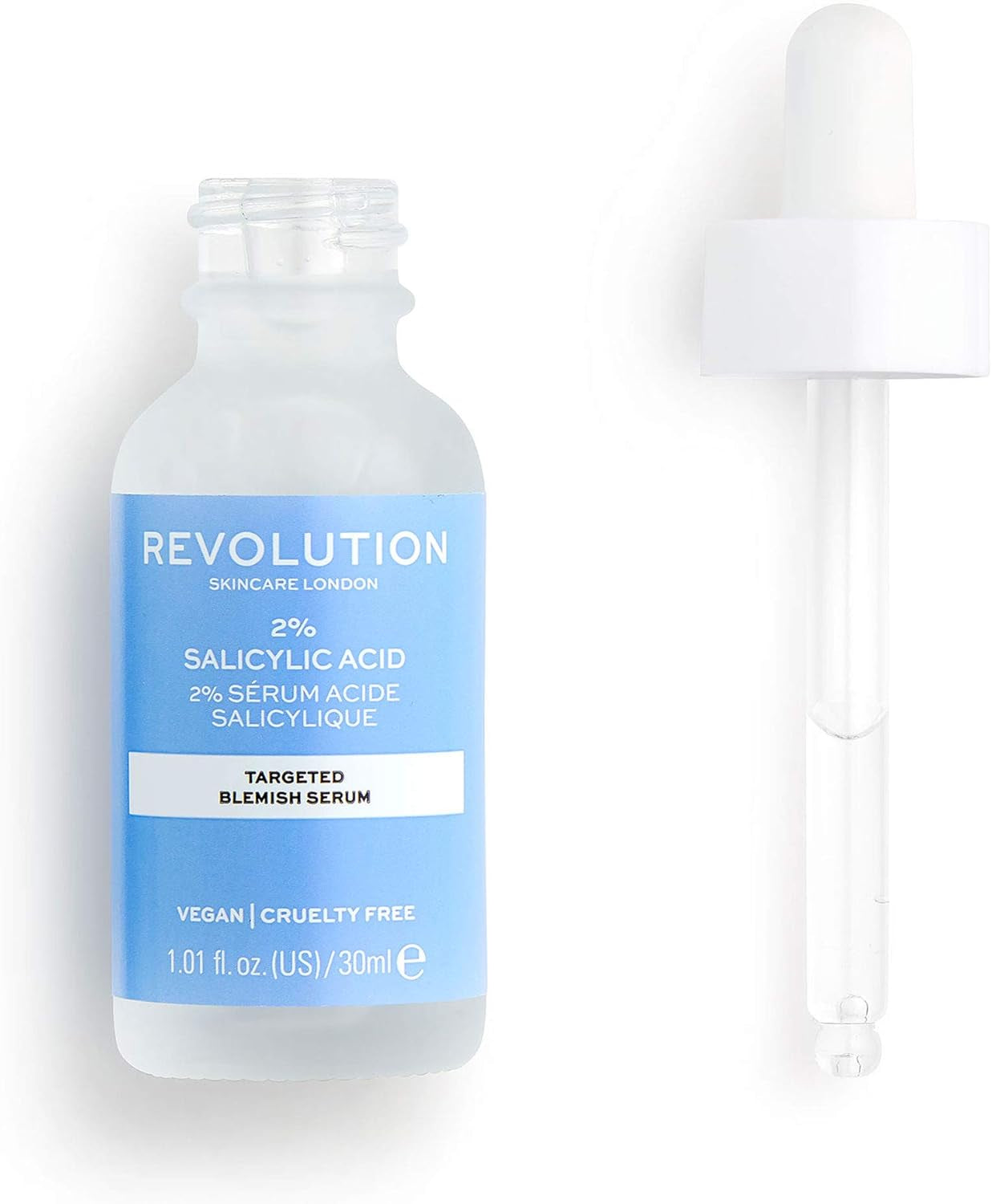 Revolution Skincare London, Sérum Anti-Imperfections À 2% D'Acide Salicylique BHA, 30Ml