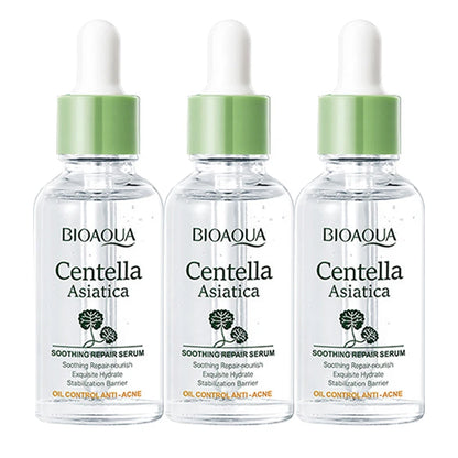 3Pcs BIOAQUA Centella Face Serum Skincare Facial Essence Moisturizing Firming Brightening Facial Serum Skin Care