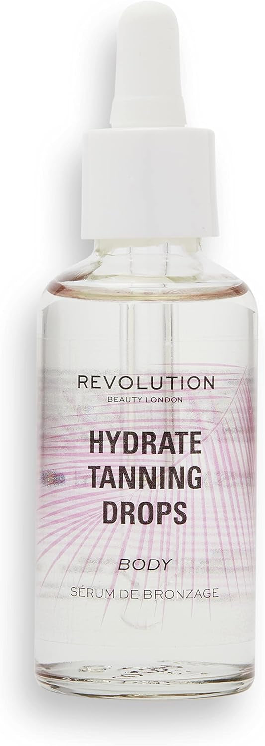 Makeup Revolution, Buildable Body Tanning Drops, Gouttes Pour Le Bronzage Du Corps, Autobronzant, 50Ml