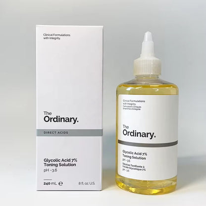 THE ORDINARY Acide Glycolique 7 % Soin Tenseur, 240 Ml, 1 Pièce