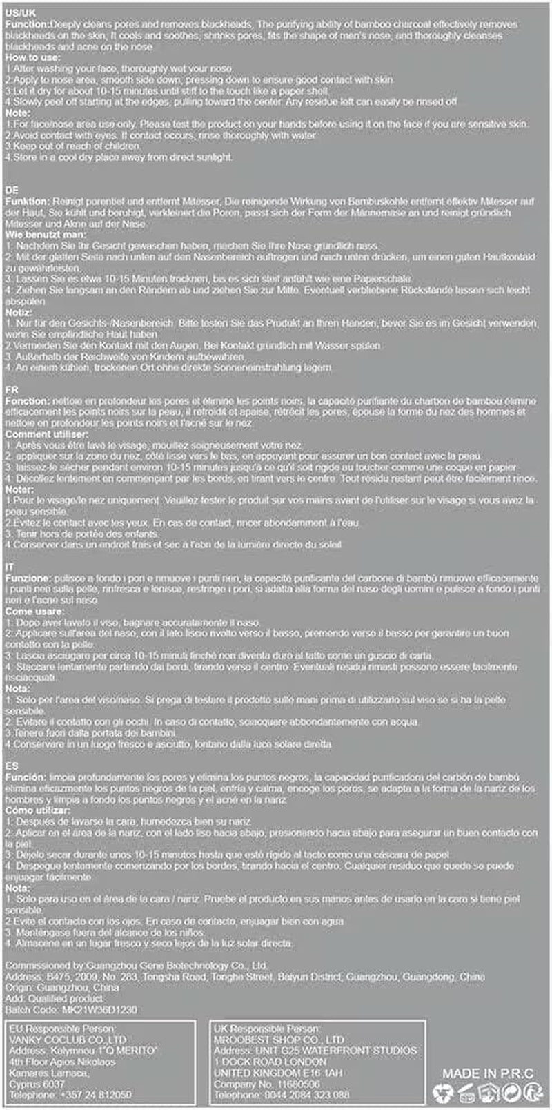 Truume 50 Pièzas Patch Point Noir, Patchs Anti-Points Noirs, Patch Nez Point Noir, Patch Point Noir Nez, Nettoyage Des Pores Au Charbon Actif, Élimine Les Points Noirs Et Les Impuretés