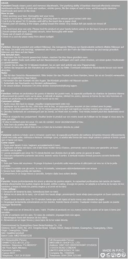 Truume 50 Pièzas Patch Point Noir, Patchs Anti-Points Noirs, Patch Nez Point Noir, Patch Point Noir Nez, Nettoyage Des Pores Au Charbon Actif, Élimine Les Points Noirs Et Les Impuretés