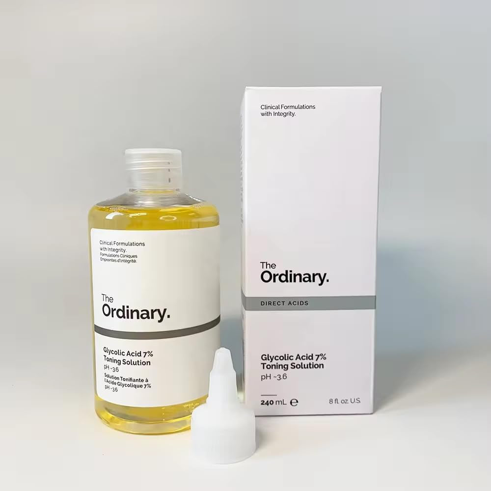 THE ORDINARY Acide Glycolique 7 % Soin Tenseur, 240 Ml, 1 Pièce